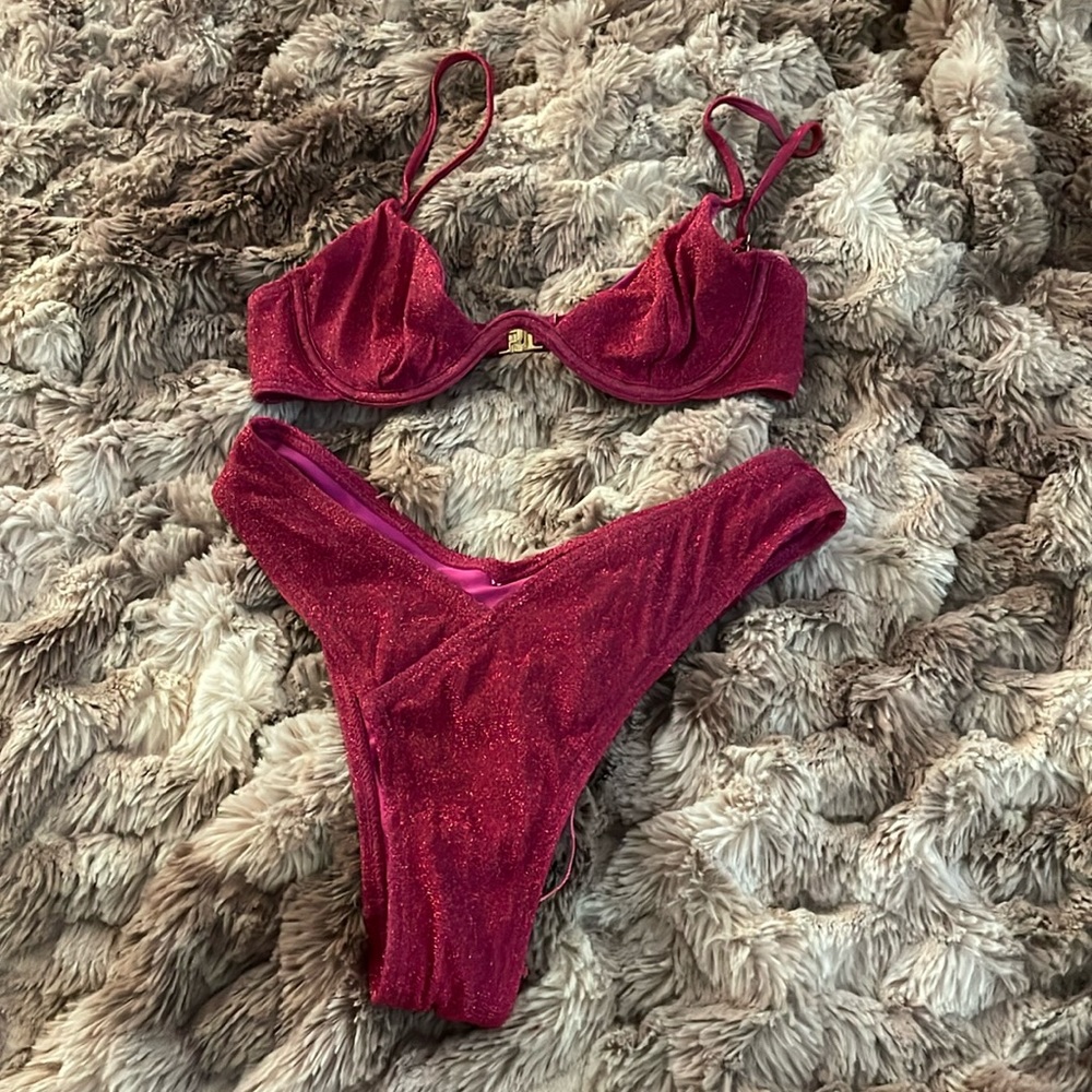 ASOS Sparkling Pink Bikini